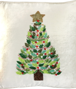 5648 CUSHIONCOVER XMAS TREE 45X45